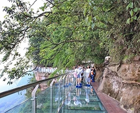 玻璃棧道