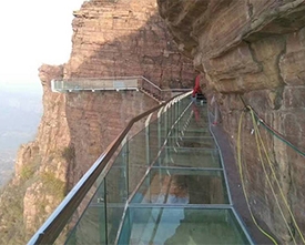 玻璃棧道